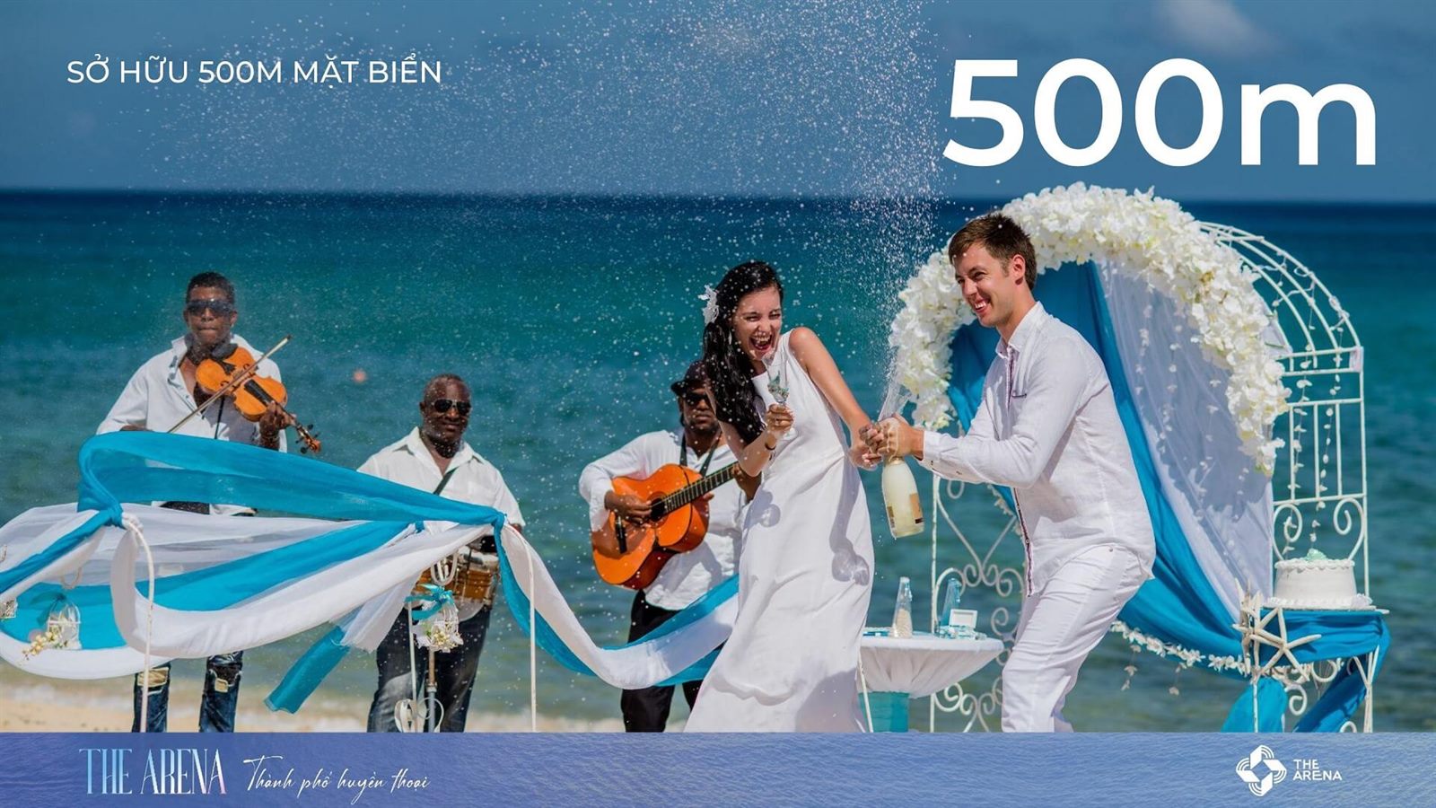 Bãi biển riêng 500m
